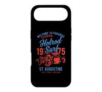 St. Augustine Florida Retro Hotrod Surf Design Vieilli Coque pour iPhone Air