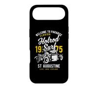 St. Augustine Florida Retro Hotrod Surf Design Vieilli Coque pour iPhone Air