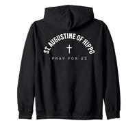 St. Augustine of Hippo Catholic Patron Christian Saint Sweat à Capuche