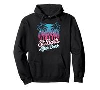 St Barth After Dark, Tropical Beach Party Fun Festival Vibes Sweat à Capuche