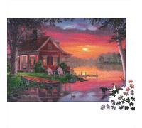 St Basil Cathedral Puzzles 1000 Pièces pour Adultes Et Enfants St Basil's Cathedral Fantasy Art Jeu De Création Et Logique pour Enfants Décoration De La Maison - Décoration Murale Cadeaux Cadeaux De