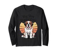 St. Bernard Retro Sunset - Big Dog Bigger Love Manche Longue