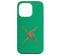 St Brigid Cross Février Imbolc Festival Coque pour iPhone 13 Pro