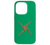 St Brigid Cross Février Imbolc Festival Coque pour iPhone 14 Pro
