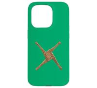 St Brigid Cross Février Imbolc Festival Coque pour iPhone 15 Pro