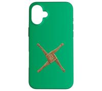 St Brigid Cross Février Imbolc Festival Coque pour iPhone 16 Plus