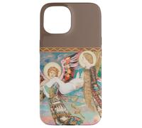 St Brigid of Kildare Angels Irlande Irish Catholic Saint Coque pour iPhone 15