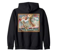 St Brigid of Kildare Angels Irlande Irish Catholic Saint Sweat à Capuche