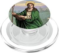 St Brigid of Kildare Cross Irlande Irish Catholic Saint PopSockets PopGrip pour MagSafe