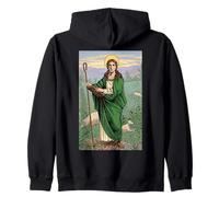 St Brigid of Kildare Cross Irlande Irish Catholic Saint Sweat à Capuche