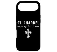 St Charbel Priez pour Nous. Catholique, Christianisme Coque pour iPhone Air