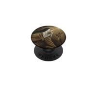 St Claire d'Assise Art Catholique Traditionnel Vintage PopSockets PopGrip Adhésif