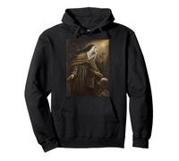 St Claire d'Assise Art Catholique Traditionnel Vintage Sweat à Capuche