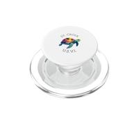 St. Croix U.S.V.I. US Virgin Island Souvenir Vacances PopSockets PopGrip pour MagSafe