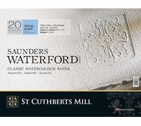 St Cuthberts Mill Saunders Waterford C.P. Carnet de croquis 20 41 x 31 cm 300 g White