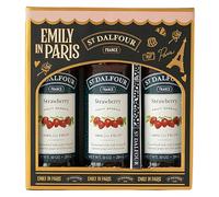 St. Dalfour Coffret Confiture - Édition Emily in Paris - 100% fruits, sans sucre ajouté, sans gluten - 3x284g (Fraise)