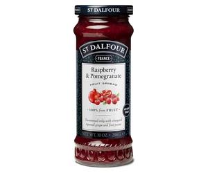 St. Dalfour Raspberry Pomegranate 100% Fruit Conserve (6x10 Oz)