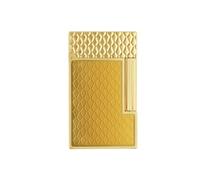 ST Dupont Honey Metal Baroque Mechanical Lighter - Luxury Designer Pocket Windproof High-End Flint Lighter