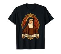 St Edith Stein Catholique Sainte Thérèse Benoîte de la Croix T-Shirt