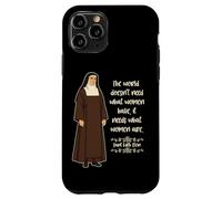 St Edith Stein Citation de Sainte catholique pour Femme Teresa Benedicta Coque pour iPhone 11 Pro