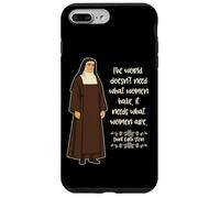 St Edith Stein Citation de Sainte catholique pour Femme Teresa Benedicta Coque pour iPhone 7 Plus/8 Plus