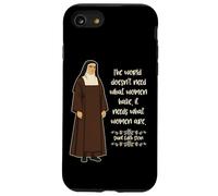 St Edith Stein Citation de Sainte catholique pour Femme Teresa Benedicta Coque pour iPhone SE (2020) / 7/8