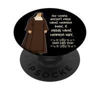 St Edith Stein Citation de Sainte catholique pour Femme Teresa Benedicta PopSockets PopGrip Adhésif
