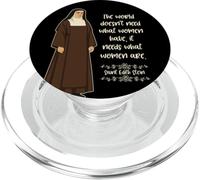 St Edith Stein Citation de Sainte catholique pour Femme Teresa Benedicta PopSockets PopGrip pour MagSafe