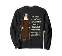 St Edith Stein Citation de Sainte catholique pour Femme Teresa Benedicta Sweatshirt
