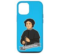 St Elizabeth Ann Seton Catholique Convertir Patron Sainte Veuves Coque pour iPhone 12/12 Pro
