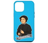 St Elizabeth Ann Seton Catholique Convertir Patron Sainte Veuves Coque pour iPhone 12 Pro Max