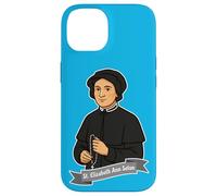St Elizabeth Ann Seton Catholique Convertir Patron Sainte Veuves Coque pour iPhone 14