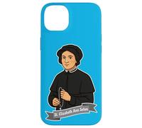 St Elizabeth Ann Seton Catholique Convertir Patron Sainte Veuves Coque pour iPhone 14 Plus
