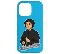 St Elizabeth Ann Seton Catholique Convertir Patron Sainte Veuves Coque pour iPhone 14 Pro Max