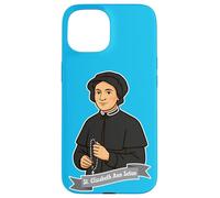 St Elizabeth Ann Seton Catholique Convertir Patron Sainte Veuves Coque pour iPhone 15