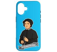 St Elizabeth Ann Seton Catholique Convertir Patron Sainte Veuves Coque pour iPhone 16