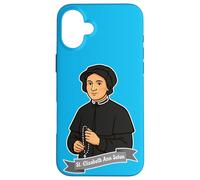 St Elizabeth Ann Seton Catholique Convertir Patron Sainte Veuves Coque pour iPhone 16 Plus