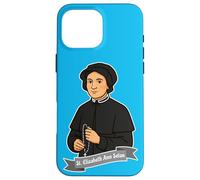 St Elizabeth Ann Seton Catholique Convertir Patron Sainte Veuves Coque pour iPhone 16 Pro Max