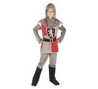 Boland 82137 - Costume enfant Sir Templeton, chevalier, médiéval, armoiries sur la poitrine, coiffe, manchettes pour bottes, Carnaval, Mardi gras, Fête à thème