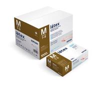 ST Gants en latex non poudrés M Santex