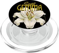 St Gemma Galgani Saints Lys catholique Pureté PopSockets PopGrip pour MagSafe