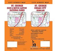 St George / Cedar City / Hurricane / Zion & Bryce Canyon, Utah Street Map
