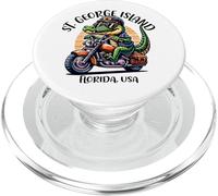 St George Island Florida Motif Alligator PopSockets PopGrip pour MagSafe