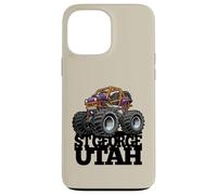 St George Utah 4x4 Offroad Quad ATV UTV Dessin animé Coque pour iPhone 13 Pro Max