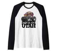 St George Utah 4x4 Offroad Quad ATV UTV Dessin animé Manche Raglan