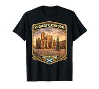 St Giles Cathédrale Édimbourg Écosse Vacances T-Shirt