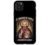 St Ignace de Loyola Ad Maiorem Dei Gloriam Catholique Jésuite Coque pour iPhone 11 Pro Max