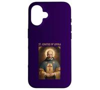 St Ignace de Loyola Jésuite catholique Romaine Coque pour iPhone 16
