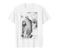 St Ignace Loyola Ad Majorem Dei Gloriam Catholique Vintage T-Shirt Graphique avec Valeur, Homme, Blanc, S