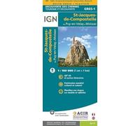 Cap Diffusion St Jacques de Compostelle / Le Puy- Moissac - Cartes topographiques